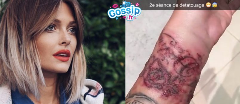 Caroline Receveur (#DALS7) explique enfin pourquoi elle a fait retirer ses tattoos!