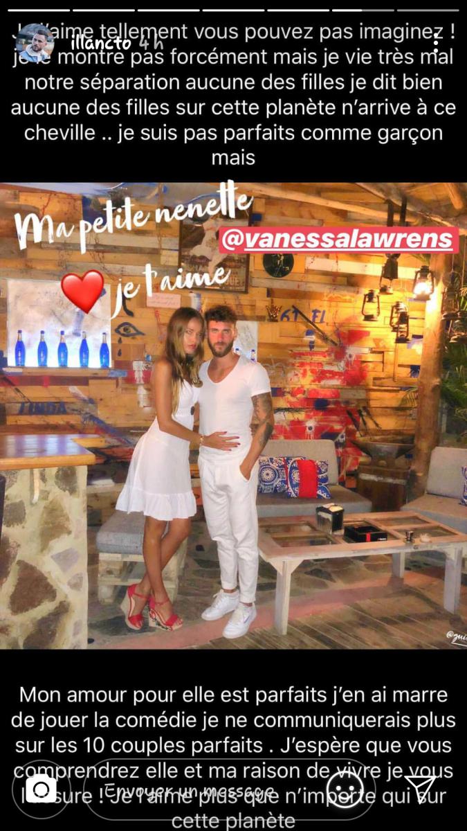Illan 10couplesparfaits2 Lance Un Appel A Vanessa Lawrens Sur Instagram Gossip