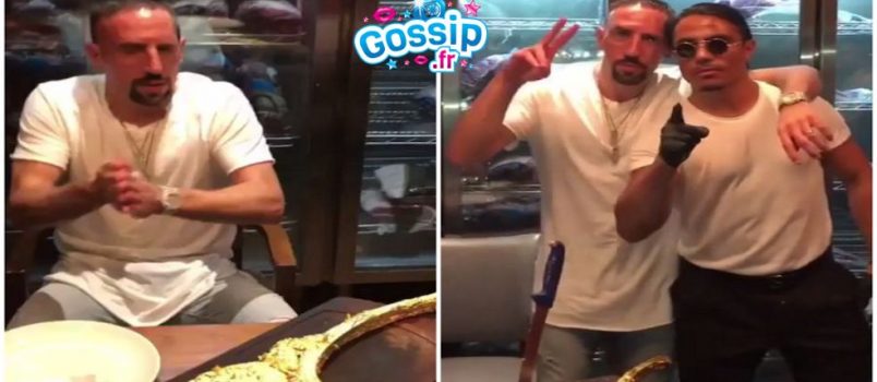 Franck Ribery: Sa violente réponse à la polémique de son entrecôte dorée!
