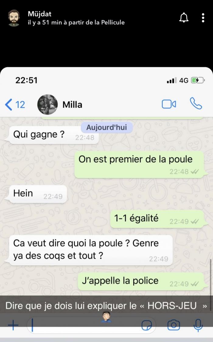 mujdat saglam expose sa petite amie milla jasmine qui ne comprend pas le football gossip