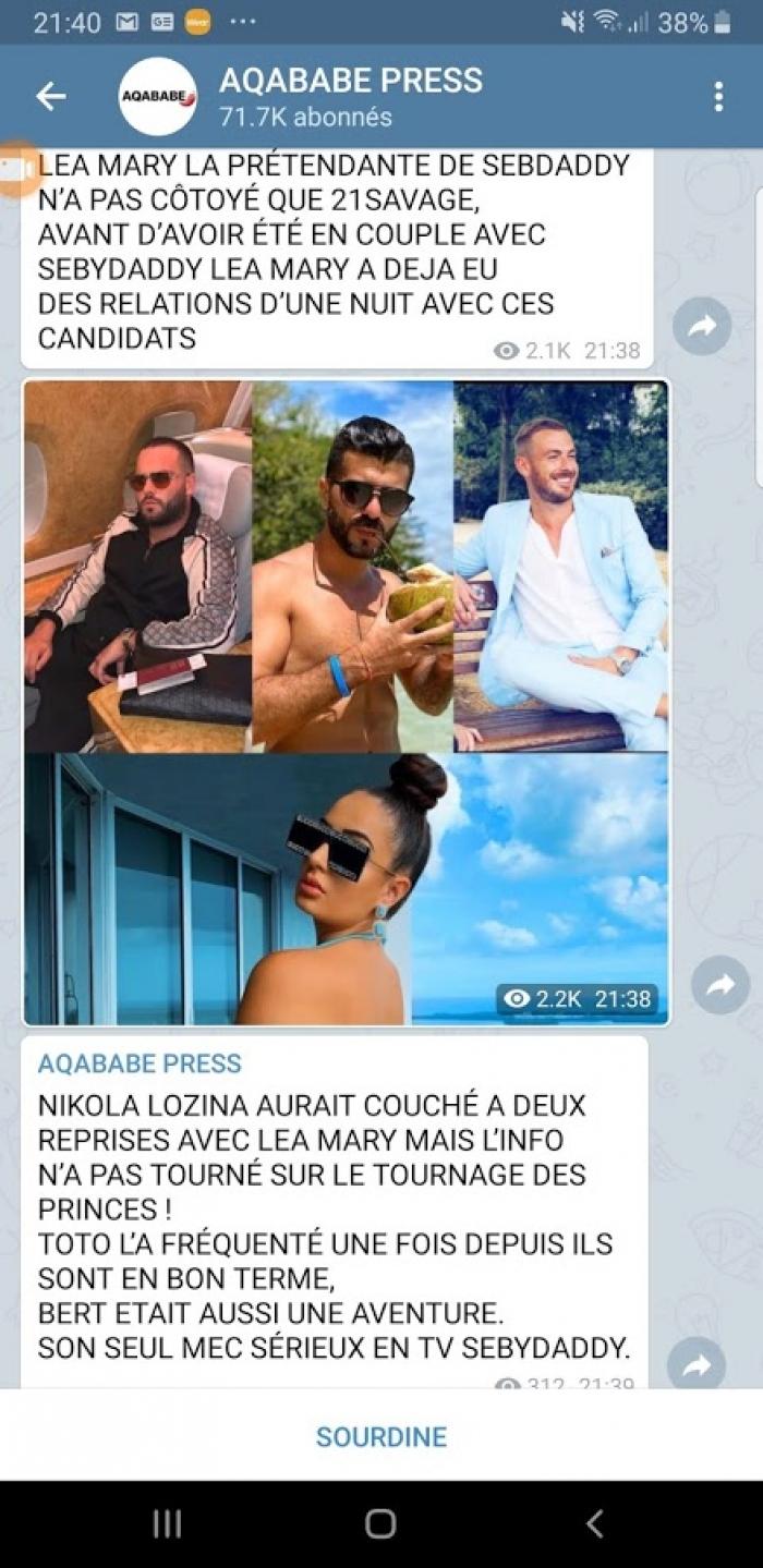 Lea Mary Prince De L Amour LPDLA7 : Lea Mary aurait déjà eu des aventures avec plusieurs candidats de  télé-réalité - Gossip