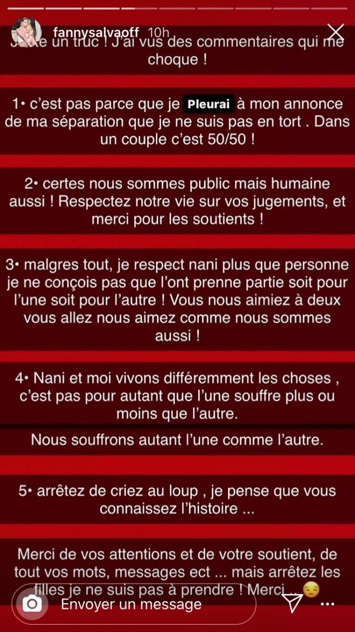 Labatailledescouples2 Fanny Prend La Defense De Son Ex Nani Gossip
