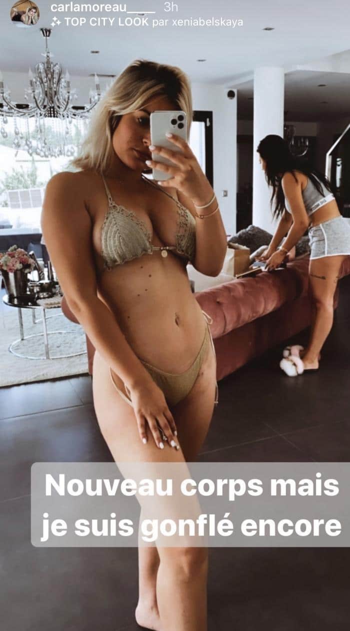 Carla Moreau Maillot De Bain LMAC : Carla Moreau est fière de ses nouvelle formes post-chirurgie - Gossip